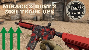 CSGO 2021 Mirage and Dust2 Trade ups