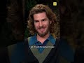 Andrew Garfield loves a half-up, half-down moment.
