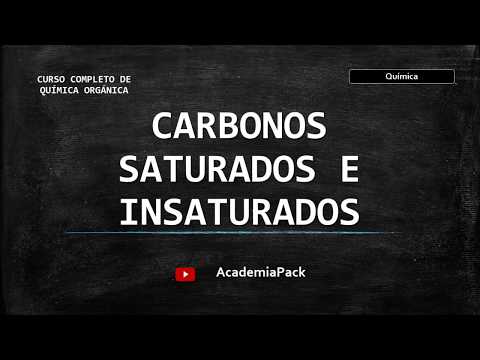 Video: ¿Qué son los compuestos de carbono saturado?