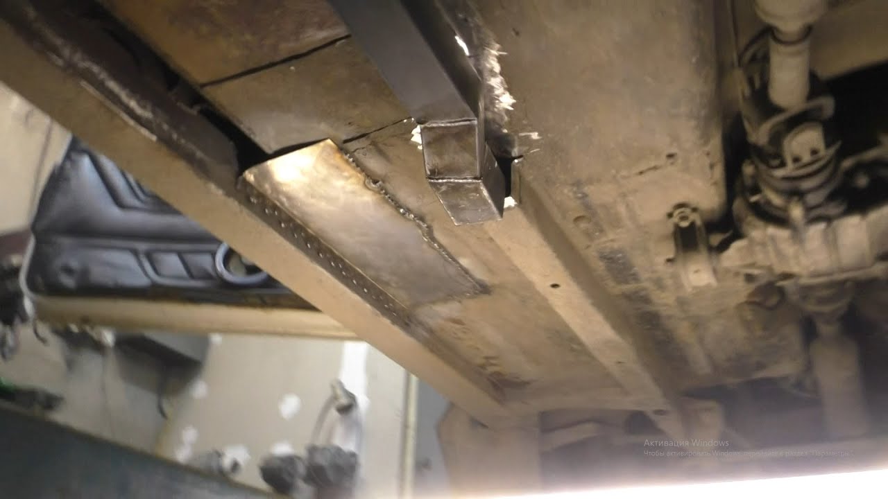 НИВА 21213 оторвало площадку реактивной тяги ч.2 - YouTube