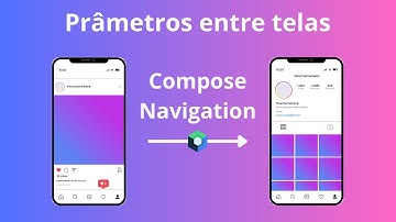 Passando parâmetros entre telas com Compose - Tutorial Compose Navigation Ep. 02 (Android Studio)