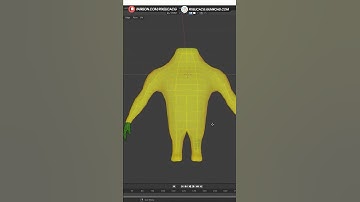 How i Made a Baby Mandalorian in Blender in 1 Minute