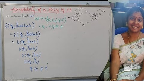 Lecture-35 Acceptability of a string by Finite Automata | By Neelis Galaxy