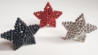 Star From Magnetic Balls. Neocube Tutorial