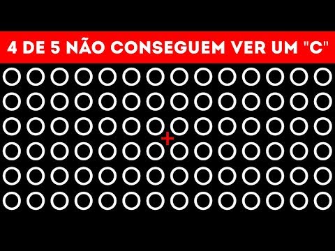 Somente os 4% Mais Atentos Passarão Neste Teste