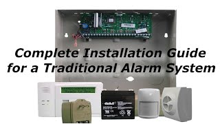 How to Install a Wired Traditional Alarm System in a New Construction Home by Farm Dad 297 views 6 months ago 55 minutes