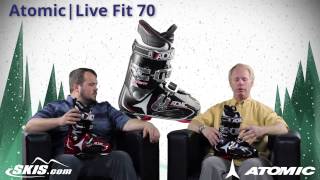 2015 Atomic Live Fit 70, 90, and 130 Mens Boot Overview by SkisDOTcom