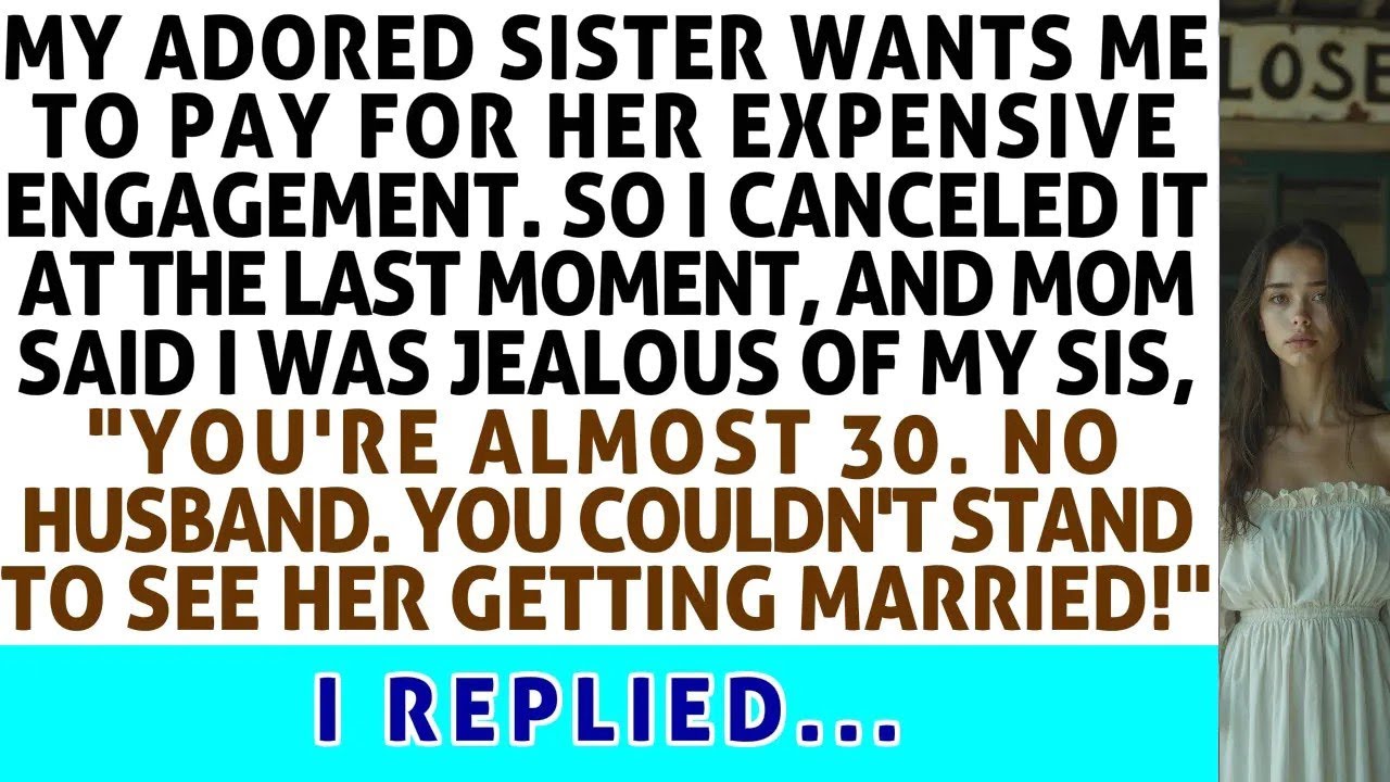 My Sister Wants Me To Pay For Her Expensive Engagement So I Canceled It ...