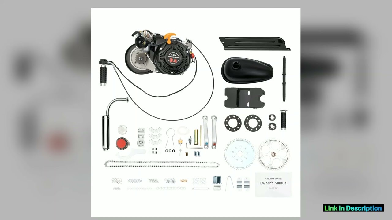 4Stroke Gasoline Engine Kit 100CC Single Cylinder Gas Petrol Motorized Bike Engine Scooter Beach