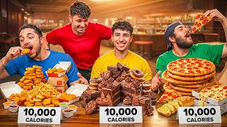DESAFIO DAS 10.000 CALORIAS EM 8 HORAS COM 3 SUBSCRITORES! #2