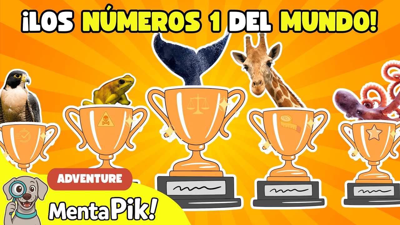 ¡Gala de PREMIOS de ANIMALES! ¿Quién será el nº1 del MUNDO? | Animales para niños