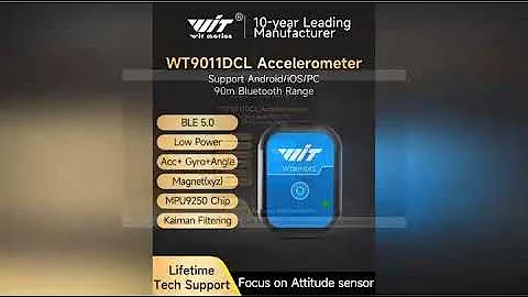 WitMotion WT9011DCL Bluetooth 5.0 Accelerometer Gyroscope Angle Sensor Electronic Compass Magnetomet