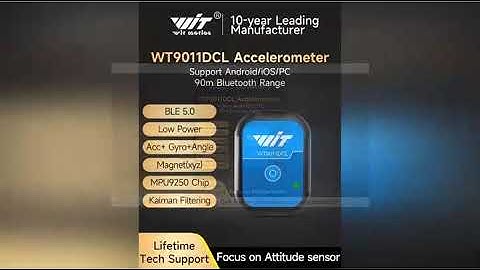 WitMotion WT9011DCL Bluetooth 5.0 Accelerometer Gyroscope Angle Sensor Electronic Compass Magnetomet