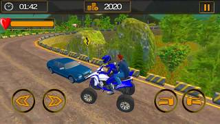 Offroad ATV Bike Taxi Driving Games 2019 - Gameplay Android game screenshot 5