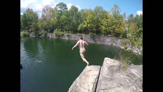 Last video from GoPro found in Dorset Marble Quarry