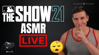 Live ASMR Gaming Relaxing MLB The Show '21 Diamond Dynasty No Money Spent! (3rd Inning Grind!) screenshot 4