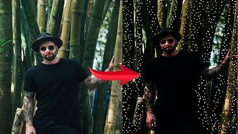 How to make amazing string lights in Photoshop|2021