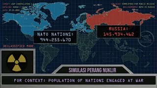 SIMULASI PERANG NUKLIR NATO VS RUSSIA