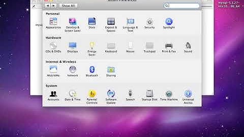 0802 Installing MySQL On Mac