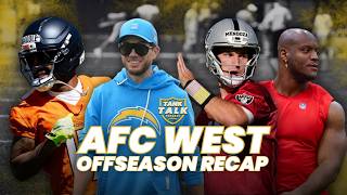 AFC West Offseason Recap | Broncos, Chargers, Raiders, Chiefs