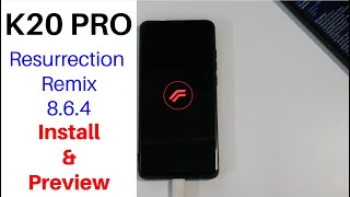 K20 PRO | Resurrection Remix 8.6.4 | Major Update | 27 New FOD Animations | New Launcher Changes