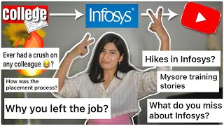 INFOSYS Work Experience - Crazy Office Stories, Placement, Mysore Training  - OFFICE QnA! 