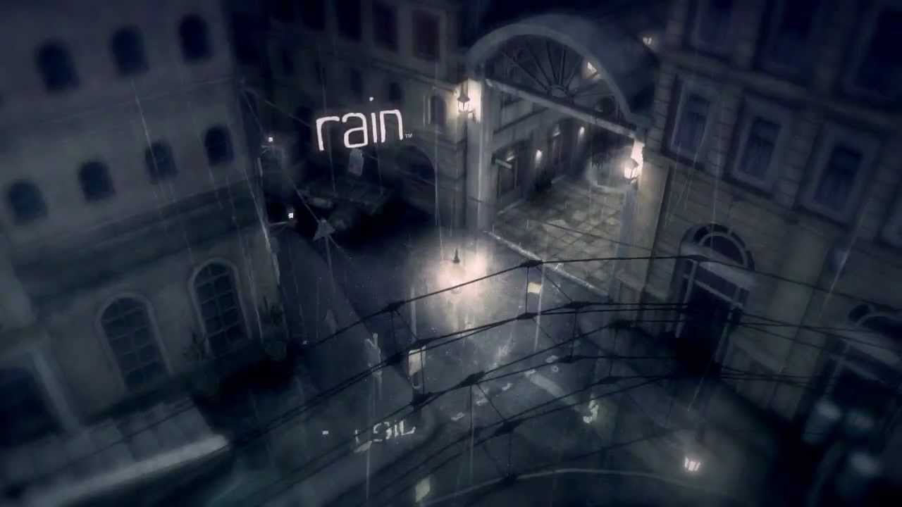 Что такое игра дождь. Rain ps3. Rain игра 2013. Дождь в игре. Игра PS Rain.