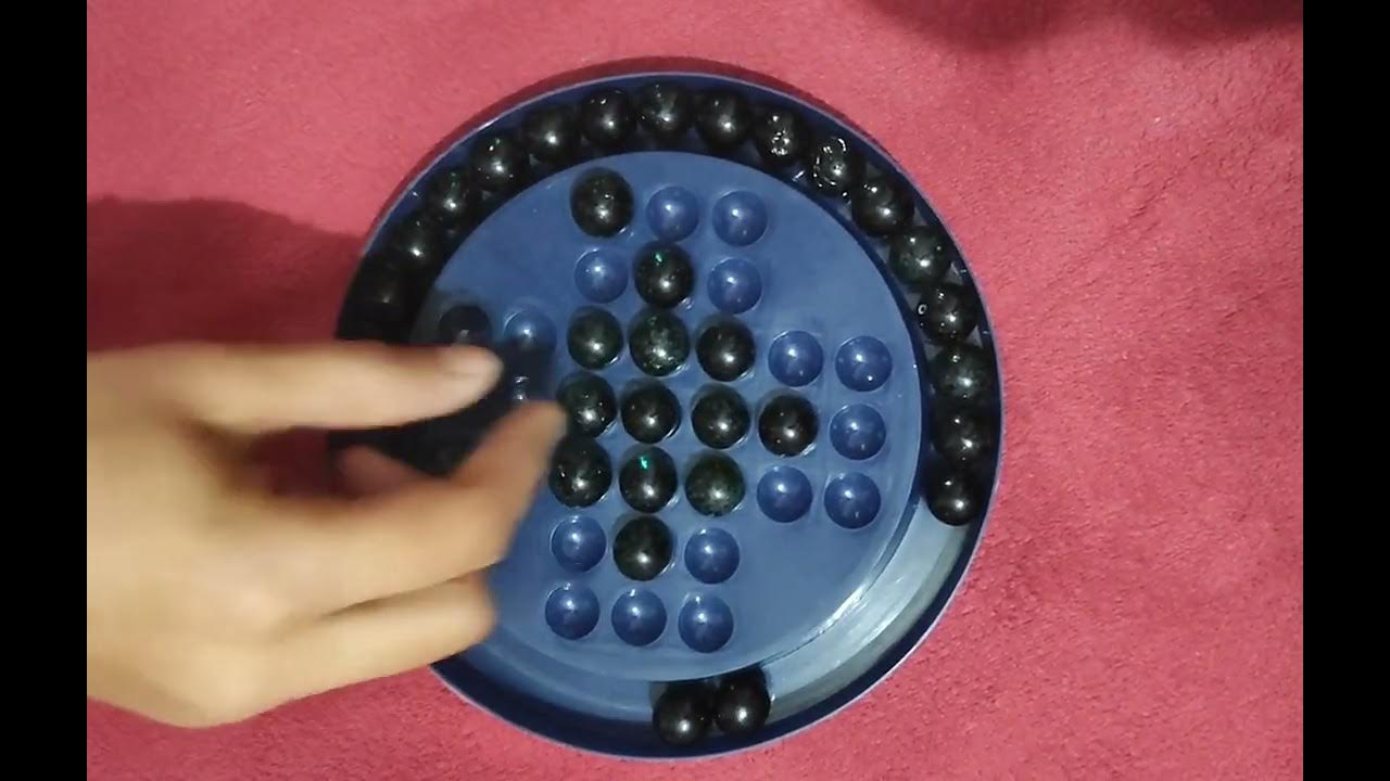 How to play Brainvita Game step by step/Kids game/Brain game. YouTube