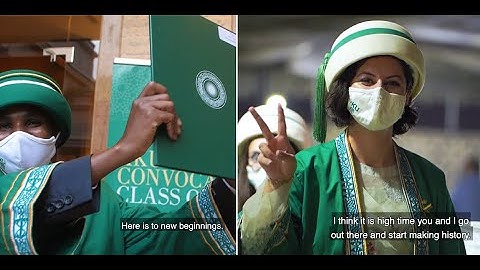 Highlights from the Global Convocation Ceremony 2020