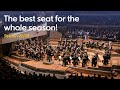 The best seat for the whole season in the Berliner Philharmoniker&#39;s Digital Concert Hall!