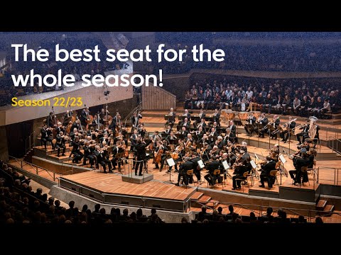 The best seat for the whole season in the Berliner Philharmoniker's Digital Concert Hall!