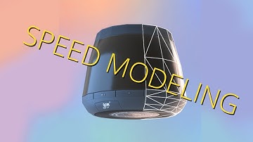 Making a wireless speaker in Blender (timelapse)