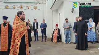 Торжественное открытие памятника святому равноапостольному Николаю Японскому в п.Правдинский