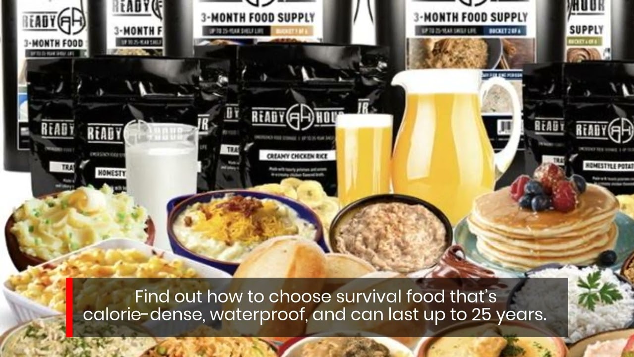 Best Food Independence Emergency Survival Guide | Best Water Filtration Gear & Disaster Rations