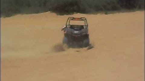 RZR 170 Donuts in the sand