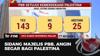 Sidang Majelis PBB, Angin Segar bagi Palestina | AKIM tvOne