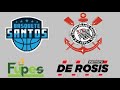 Campeonato estadual de basquete masculino  sub 18  santos x corinthians