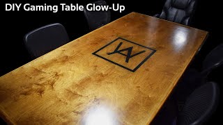 Who Needs Wyrmwood?!  DIY Gaming Table Glow-Up
