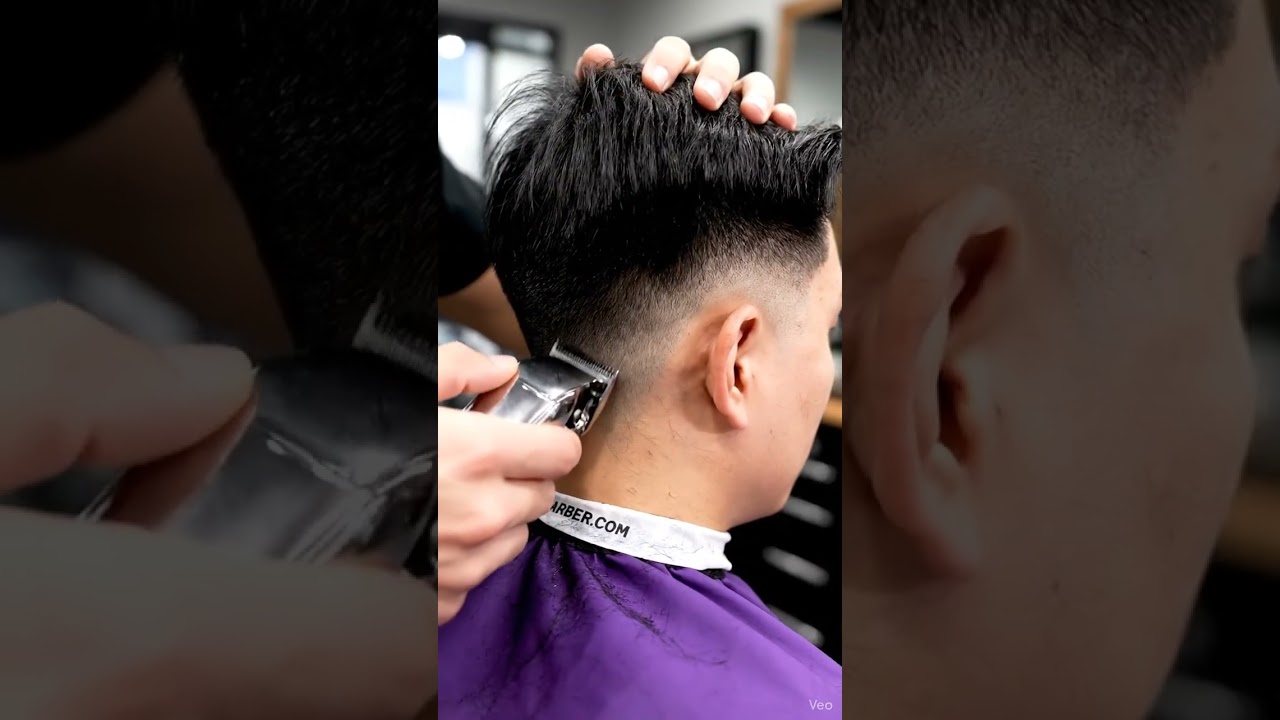 Clean ASMR fade built with control barbershop near me King David Barber NYC