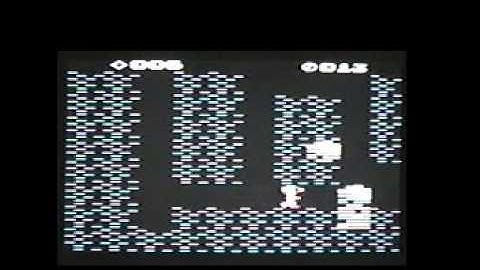 Atari VCS/2600 Boulder Dash (First Star Software) bonus life intermission challenge #4