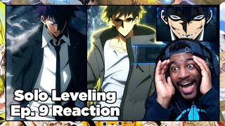 NONE OF US WERE READY FOR JINWOO VS TAESHIK!!! | Solo Leveling Episode 9 Reaction
