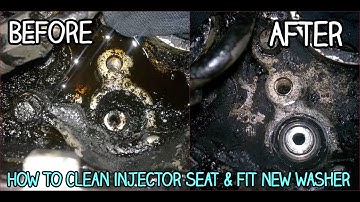 Injector Seal/Washer Replacement - How To Remove & Install - DIY