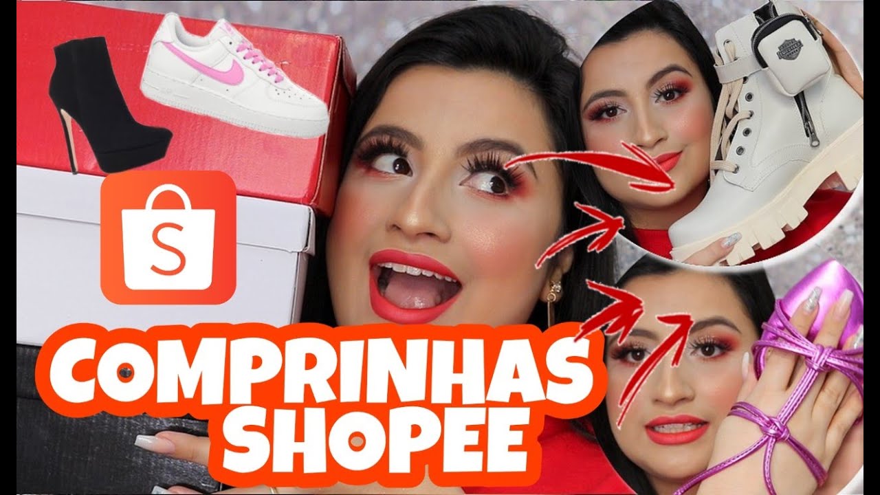 *É DE QUALIDADE?* COMPREI *CALÇADOS* da *SHOPEE*