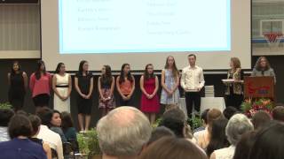 Singapore American School - Awards Assembly - 21 May 2014
