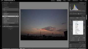 Adobe Lightroom 5 : Working with History Panel and Snapshop Panel
