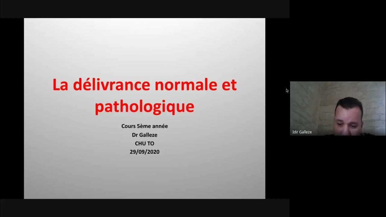 #Gynéco | 13.La délivrance normale et pathologique -Tizi- (Dr Galleze)