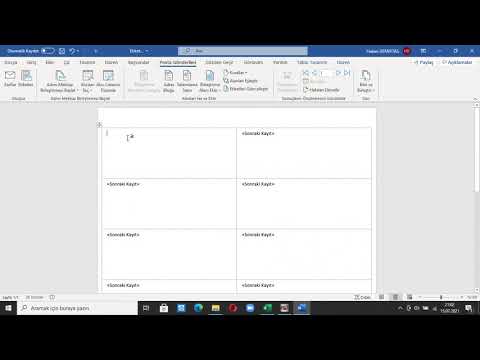 Video: OpenOffice'te posta etiketlerini nasıl yazdırırım?