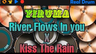 Yiruma - River Flows And You X Kiss The Rain (Real Drums App Covers) by - JB.Drummer screenshot 5
