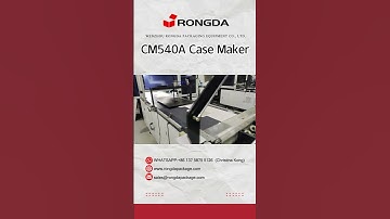 Case maker Automatic rigid box making machine
