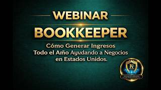COMO GENERAR INGRESOS TODO EL ANO COMO BOOKEEPER MARZO 2026
